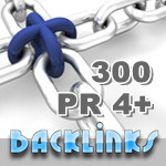 300 PR 4+Backlinks